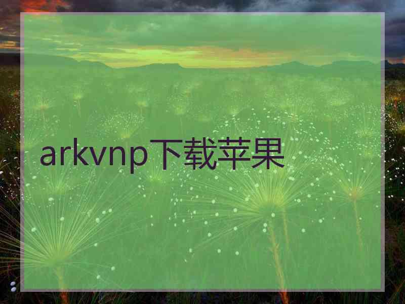 arkvnp下载苹果