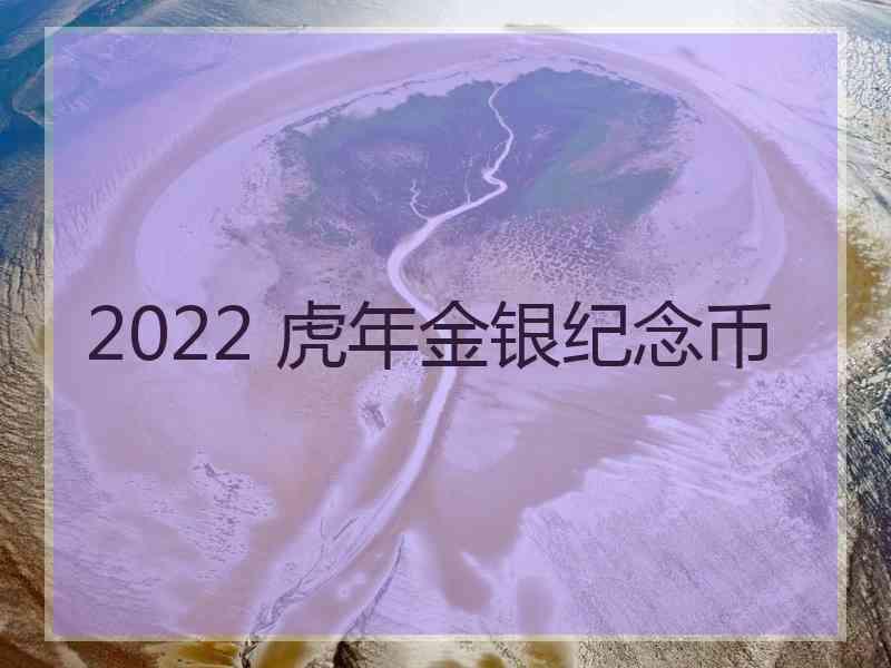 2022 虎年金银纪念币