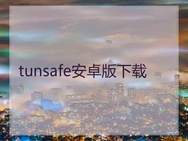 tunsafe安卓版下载