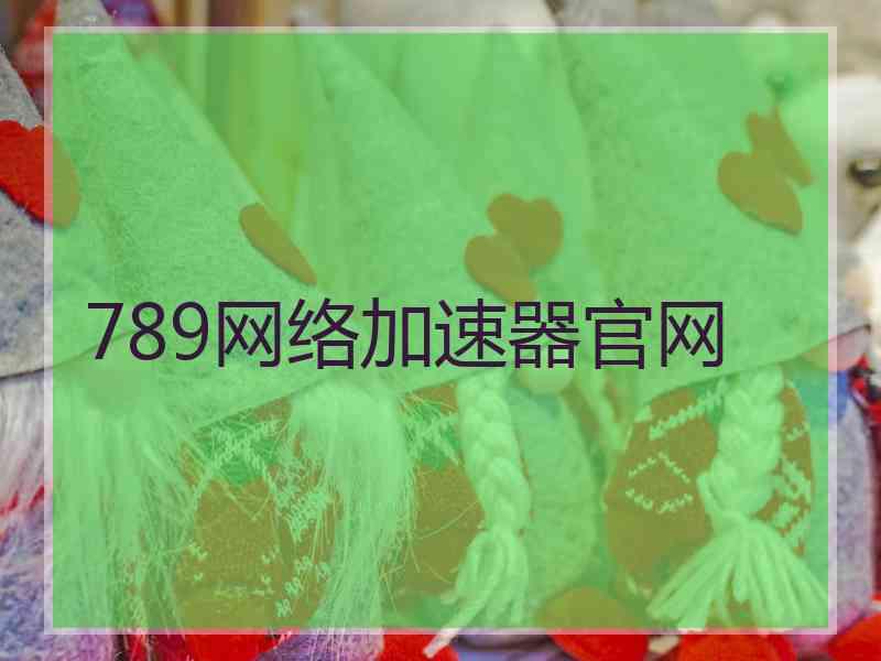 789网络加速器官网