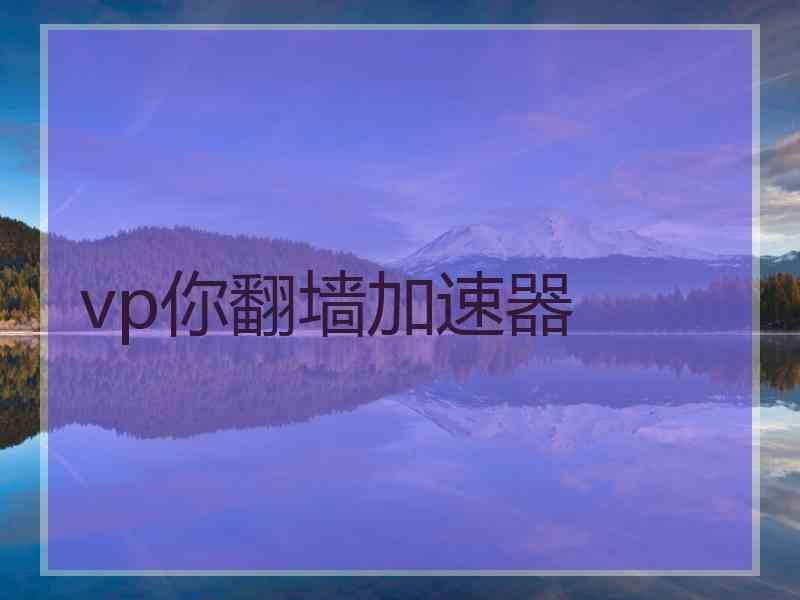 vp你翻墙加速器