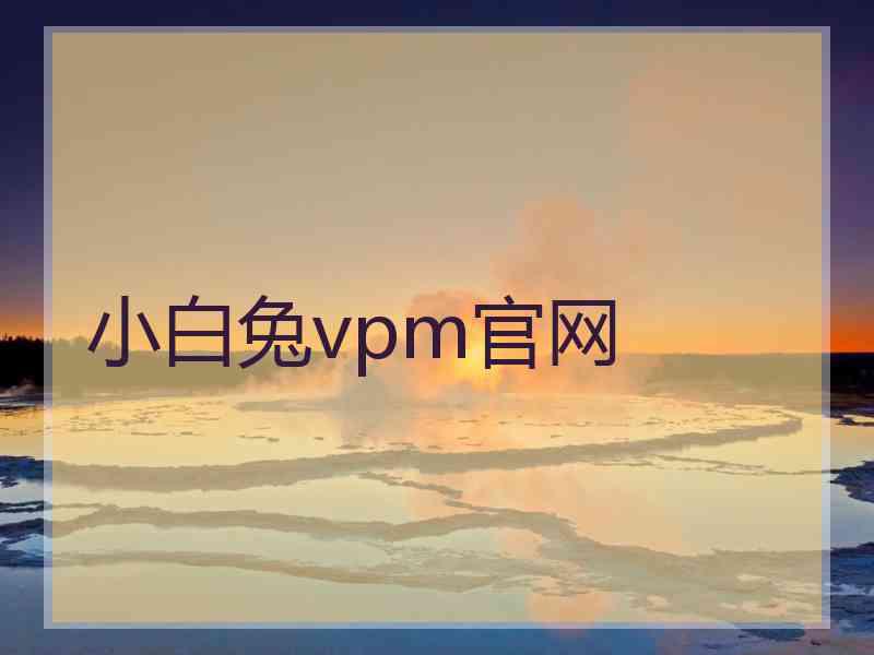 小白兔vpm官网