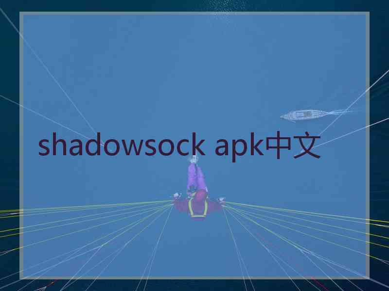 shadowsock apk中文