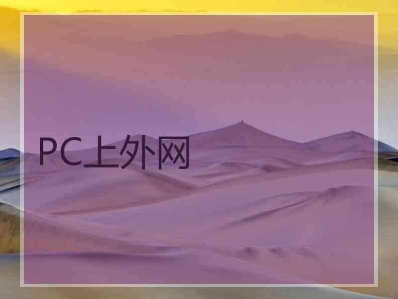 PC上外网