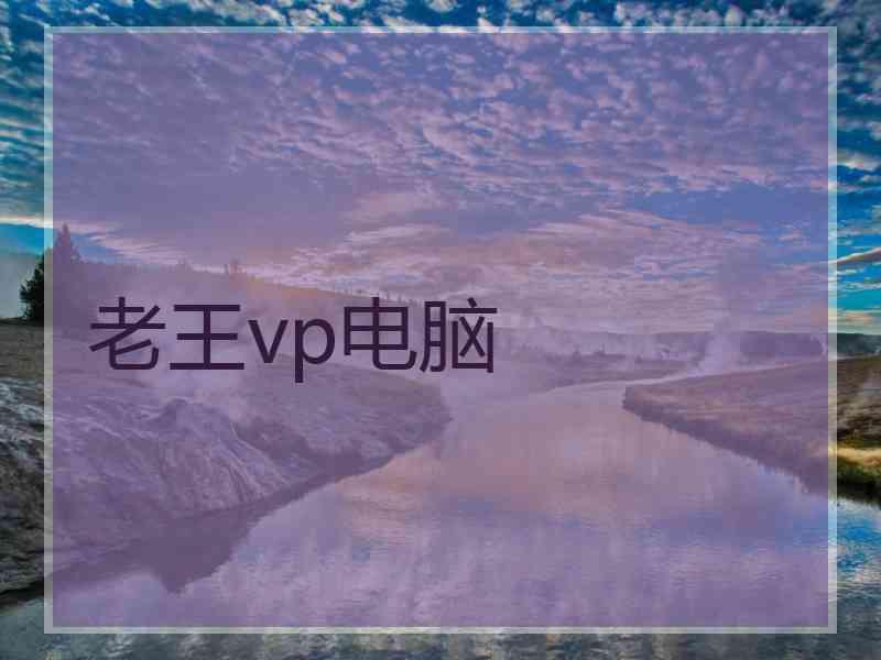 老王vp电脑