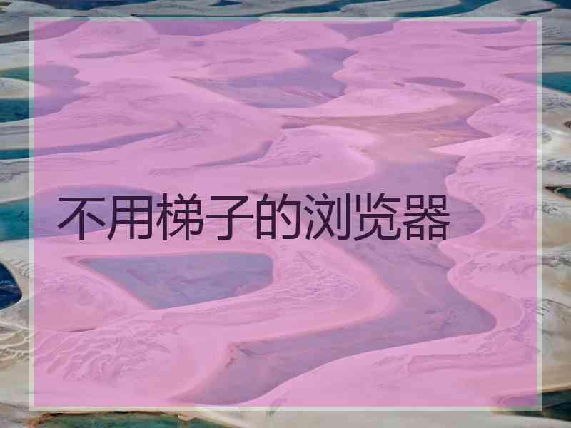 不用梯子的浏览器