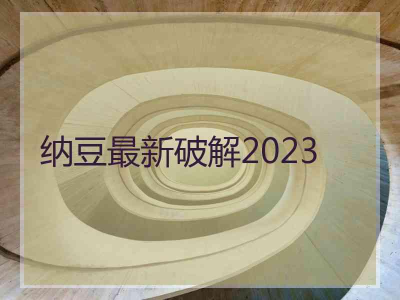 纳豆最新破解2023