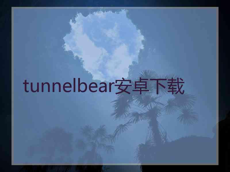 tunnelbear安卓下载