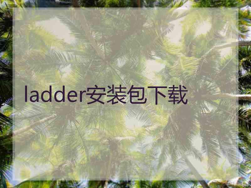 ladder安装包下载