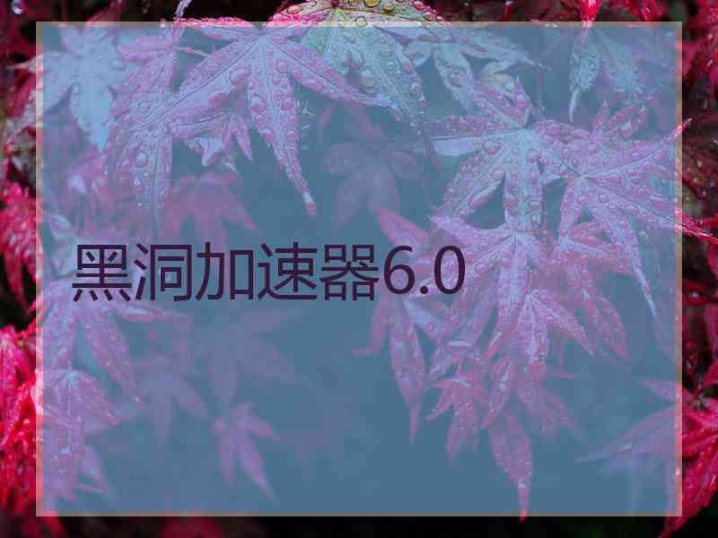 黑洞加速器6.0