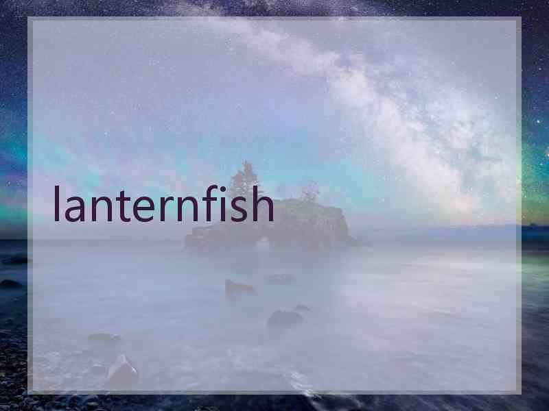 lanternfish