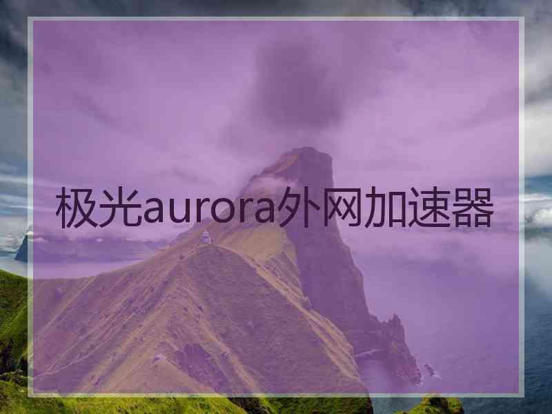 极光aurora外网加速器