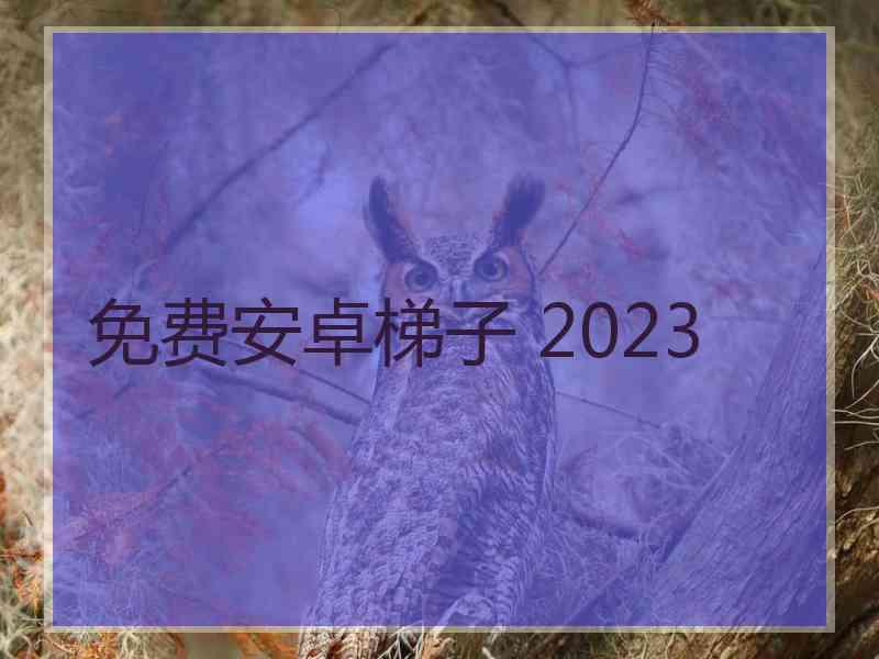 免费安卓梯子 2023