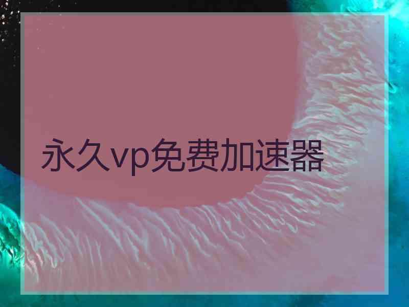 永久vp免费加速器