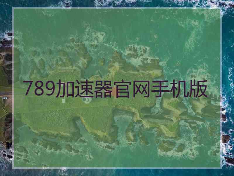 789加速器官网手机版