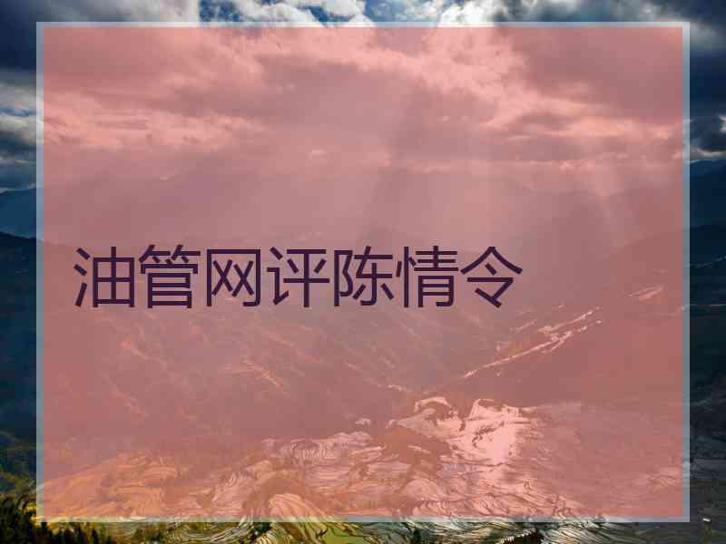 油管网评陈情令