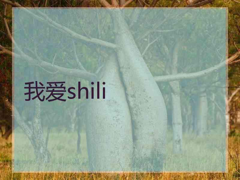 我爱shili