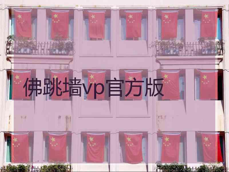 佛跳墙vp官方版