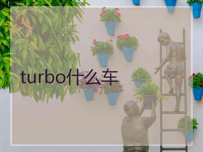 turbo什么车