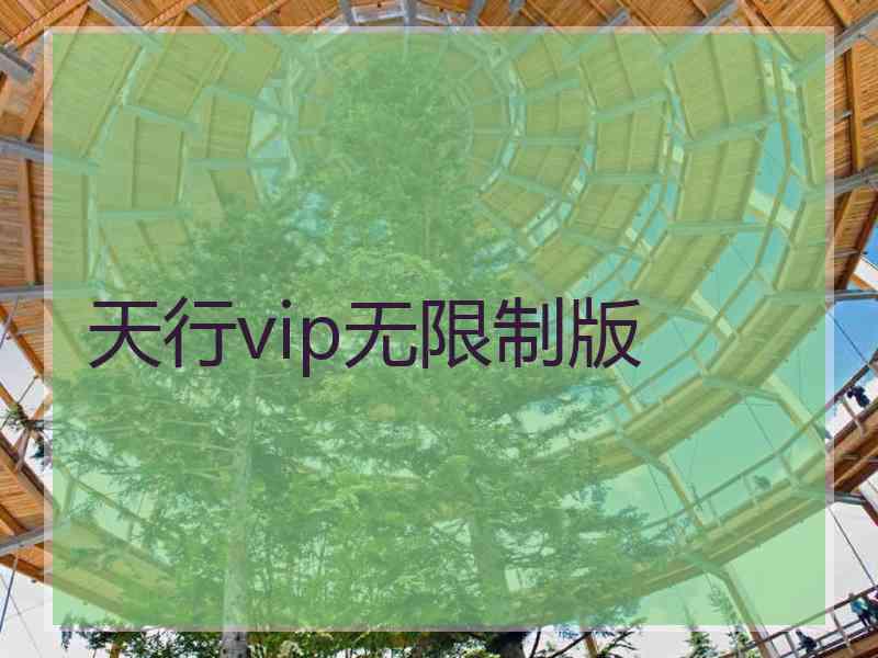 天行vip无限制版